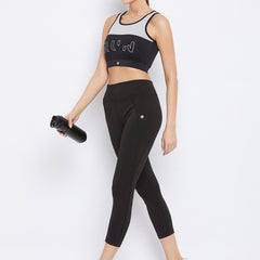 Essential High-Rise Leggings Black