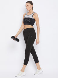 Essential High-Rise Leggings Black