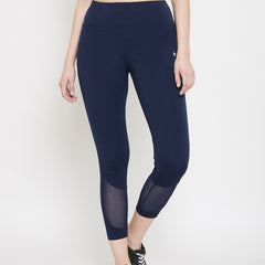 Vapor Mesh Legging Navy