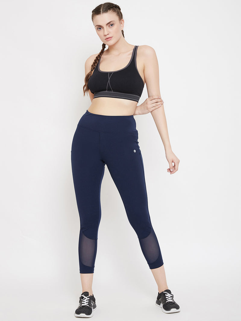 Vapor Mesh Legging Navy