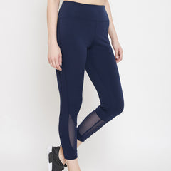 Vapor Mesh Legging Navy