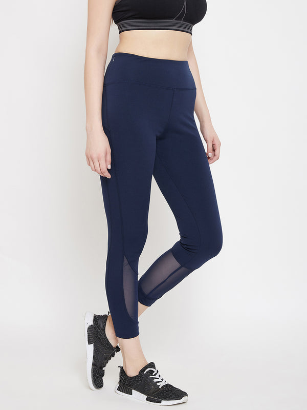 Vapor Mesh Legging Navy