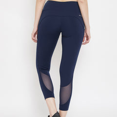 Vapor Mesh Legging Navy