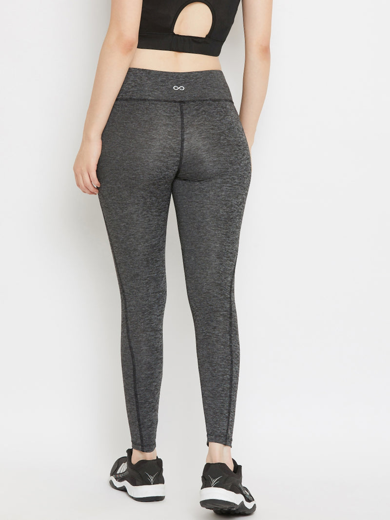 Stride Legging Grey Melange