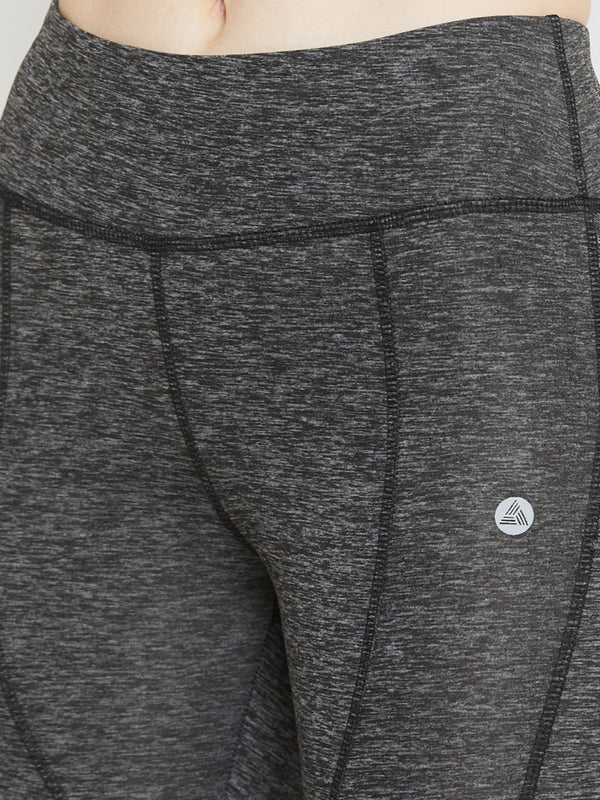 Stride Legging Grey Melange
