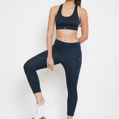 Side Seam Leggings Navy