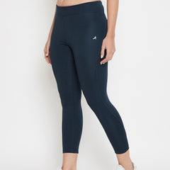 Side Seam Leggings Navy