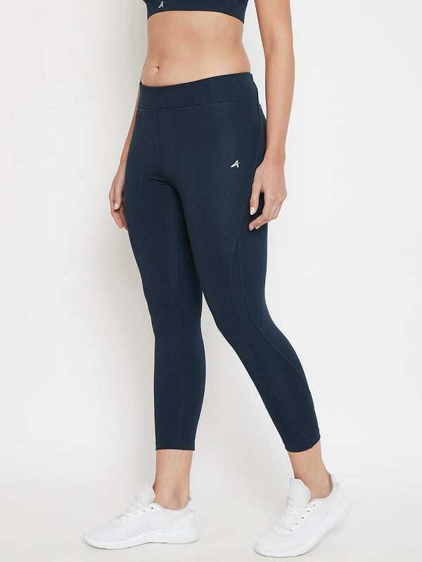 Side Seam Leggings Navy