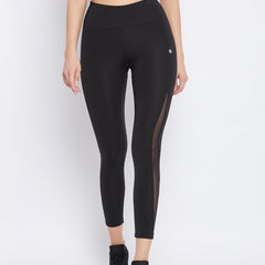 Side Seam Leggings Black