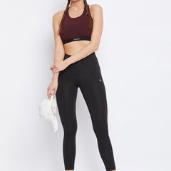 Side Seam Leggings Black