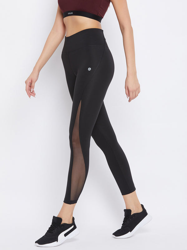 Side Seam Leggings Black