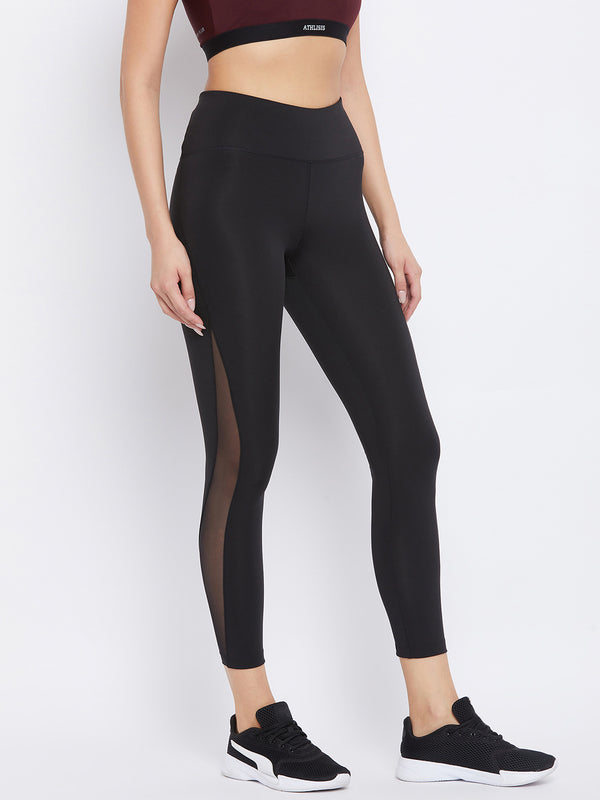 Side Seam Leggings Black