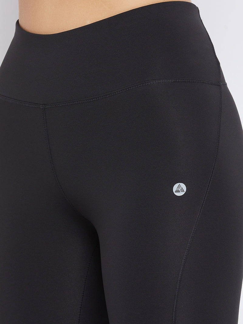 Side Seam Leggings Black