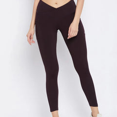 Burgundy Training Tights Athlisis Sports