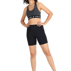 Essential Workout Shorts Black
