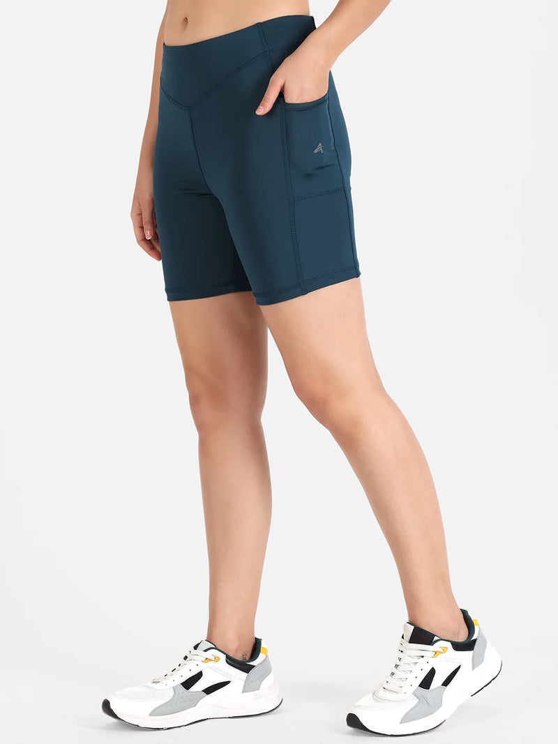 Essential Workout Shorts Teal