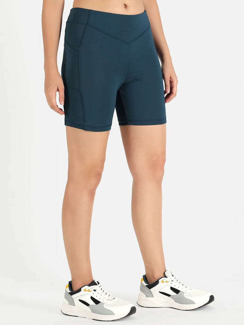 Essential Workout Shorts Teal