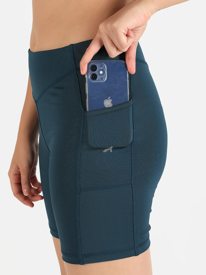 Essential Workout Shorts Teal
