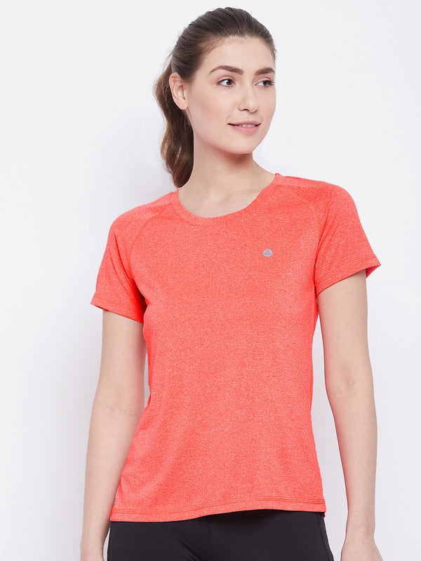 Colorblock T-Shirt Coral