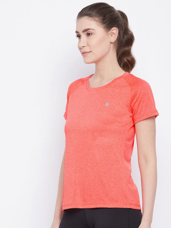 Colorblock T-Shirt Coral