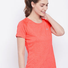 Colorblock T-Shirt Coral
