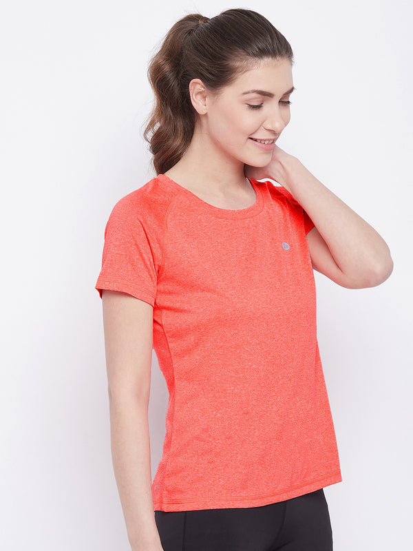 Colorblock T-Shirt Coral