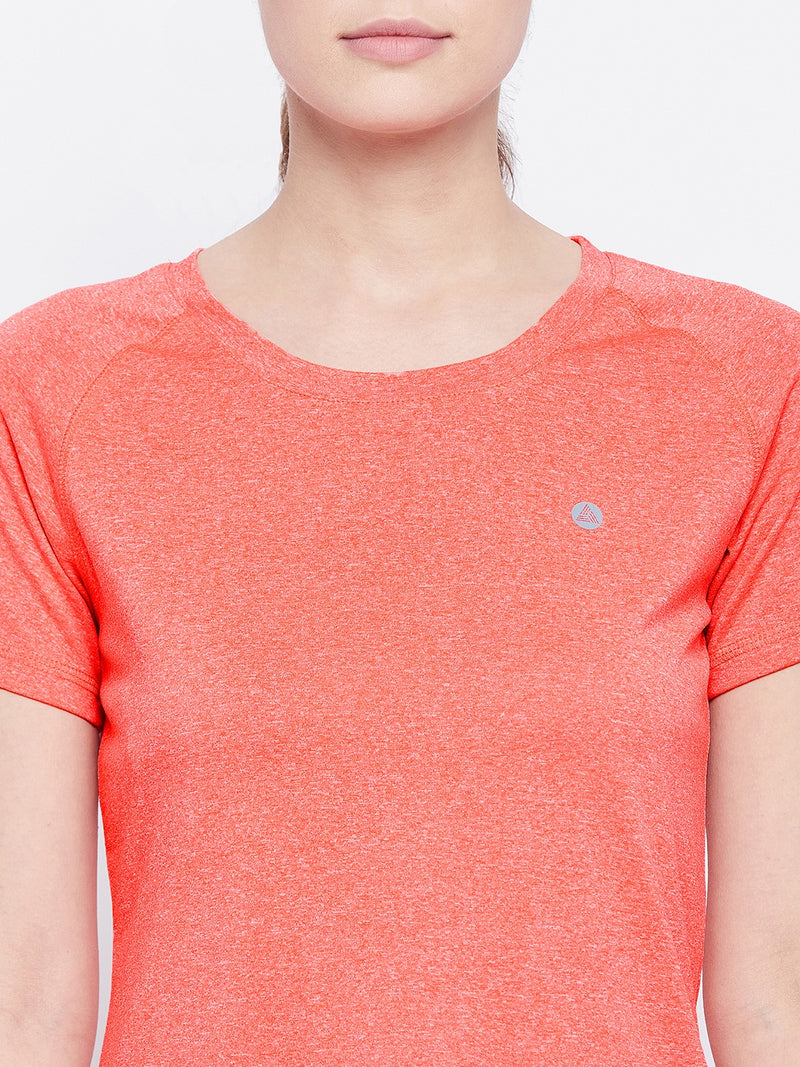 Colorblock T-Shirt Coral