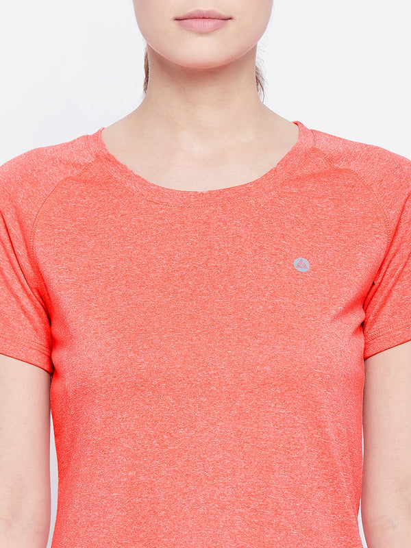Colorblock T-Shirt Coral
