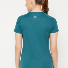 Dash Line T-Shirt Pacific