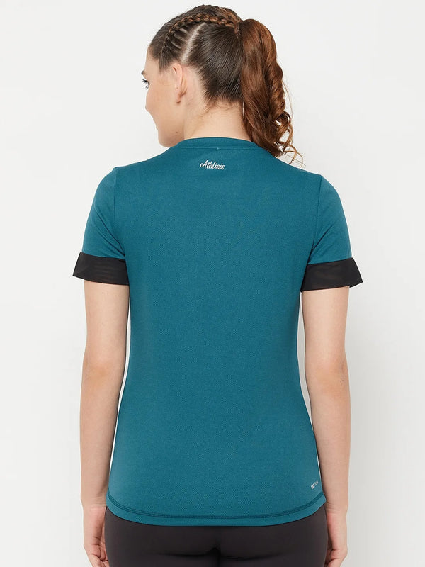 Women Short-Sleeve Lightweight Quick Dry Running fitness sports T-Shirts