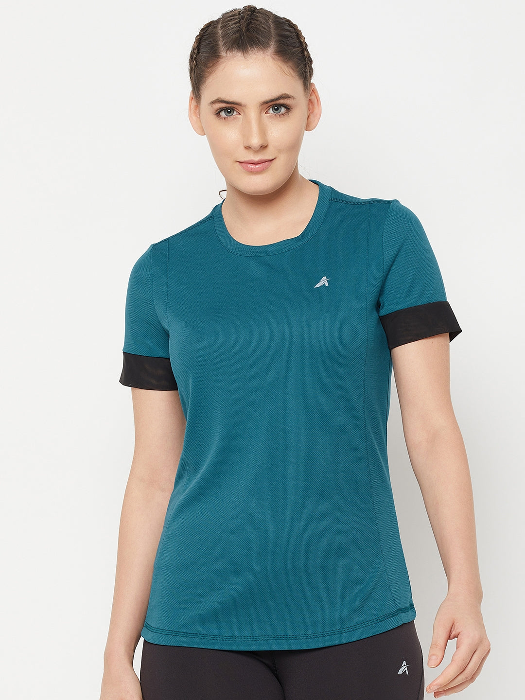 Contrast Tone T-Shirt blue