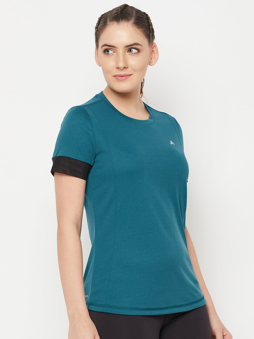 Contrast Tone T-Shirt blue