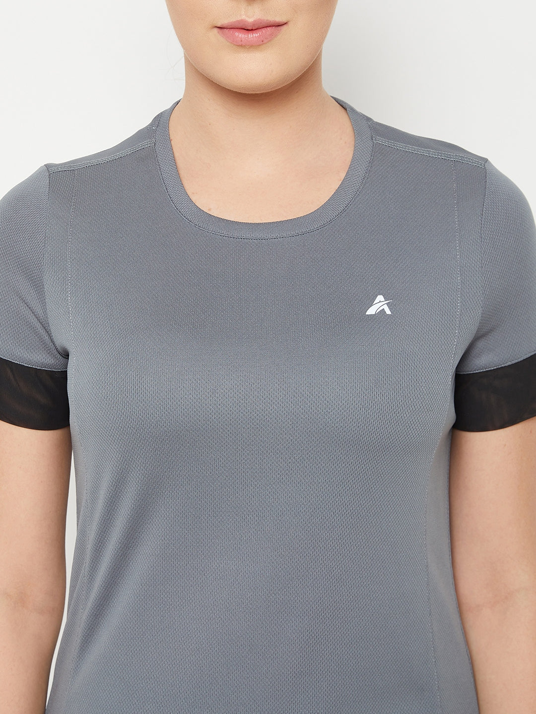 Contrast Tone T-Shirt Grey
