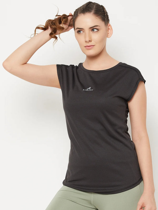 Women Short-Sleeve Lightweight Quick Dry Running fitness sports T-Shirts