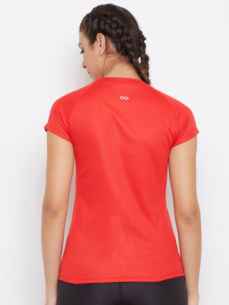 Aero Weave T-Shirt Red