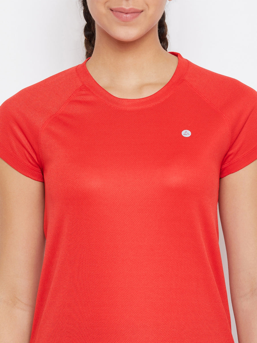 Aero Weave T-Shirt Red