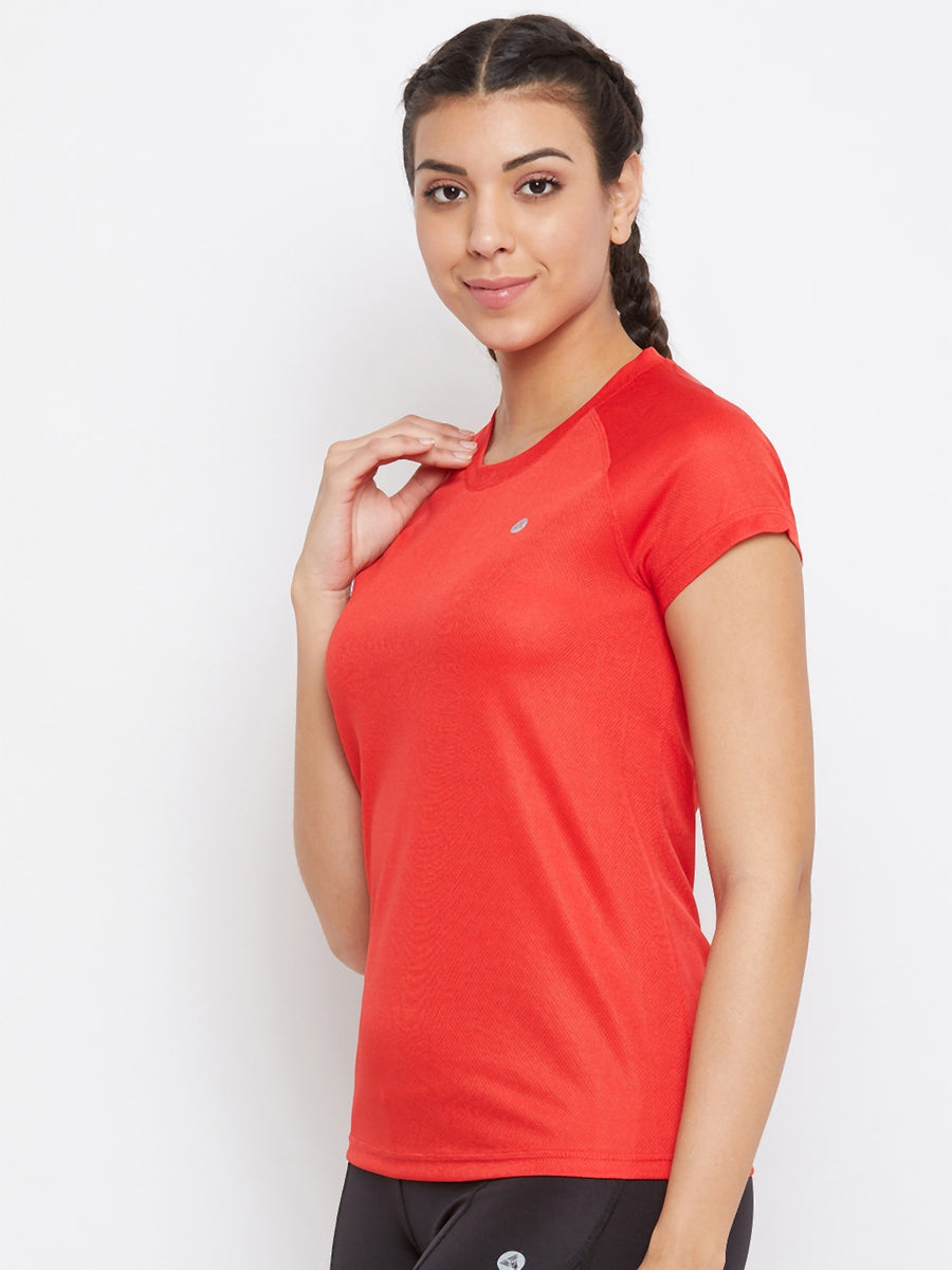 Aero Weave T-Shirt Red