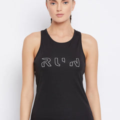 Run Tank Top Black