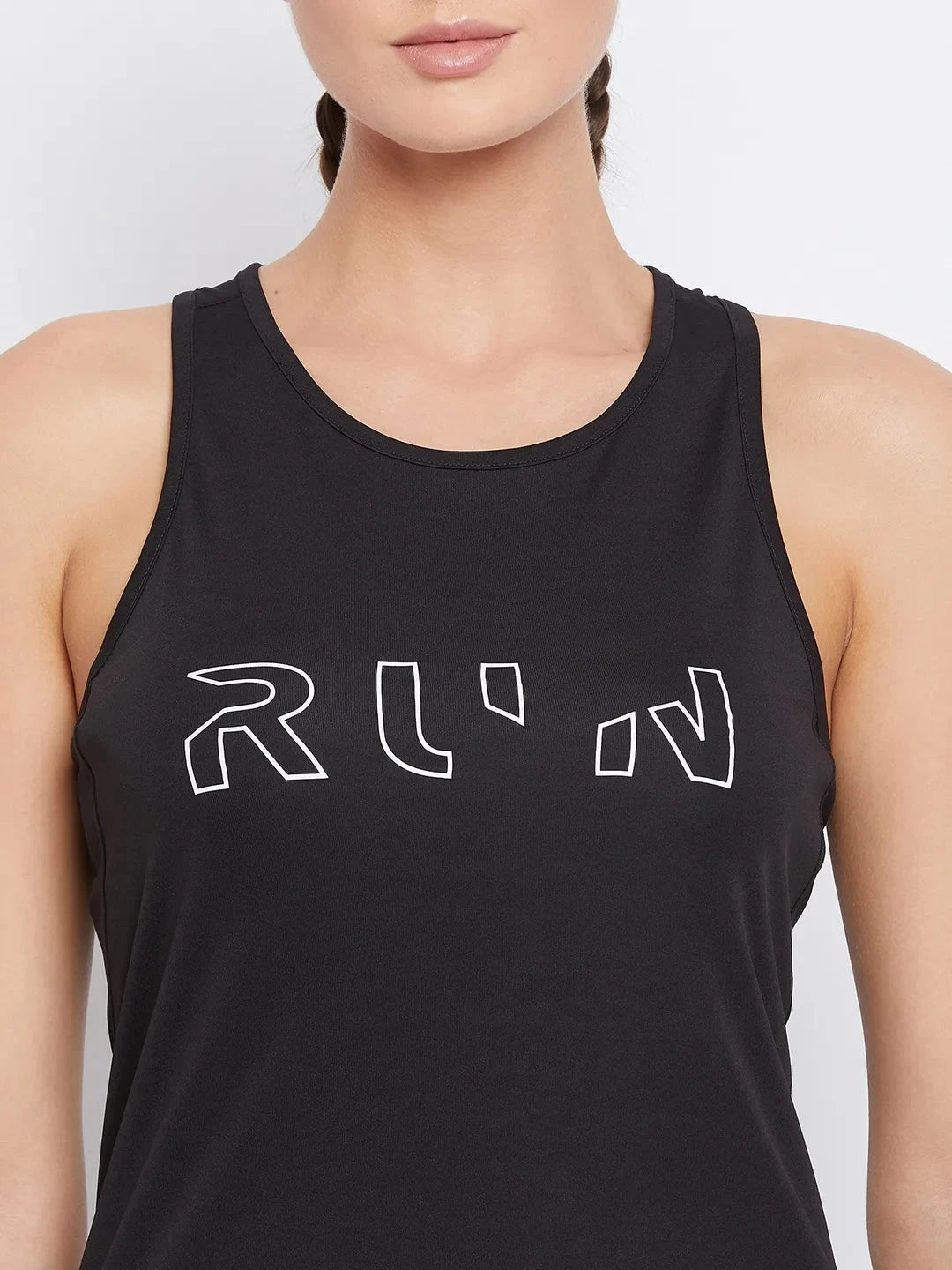 Run Tank Top Black Athlisis Sports