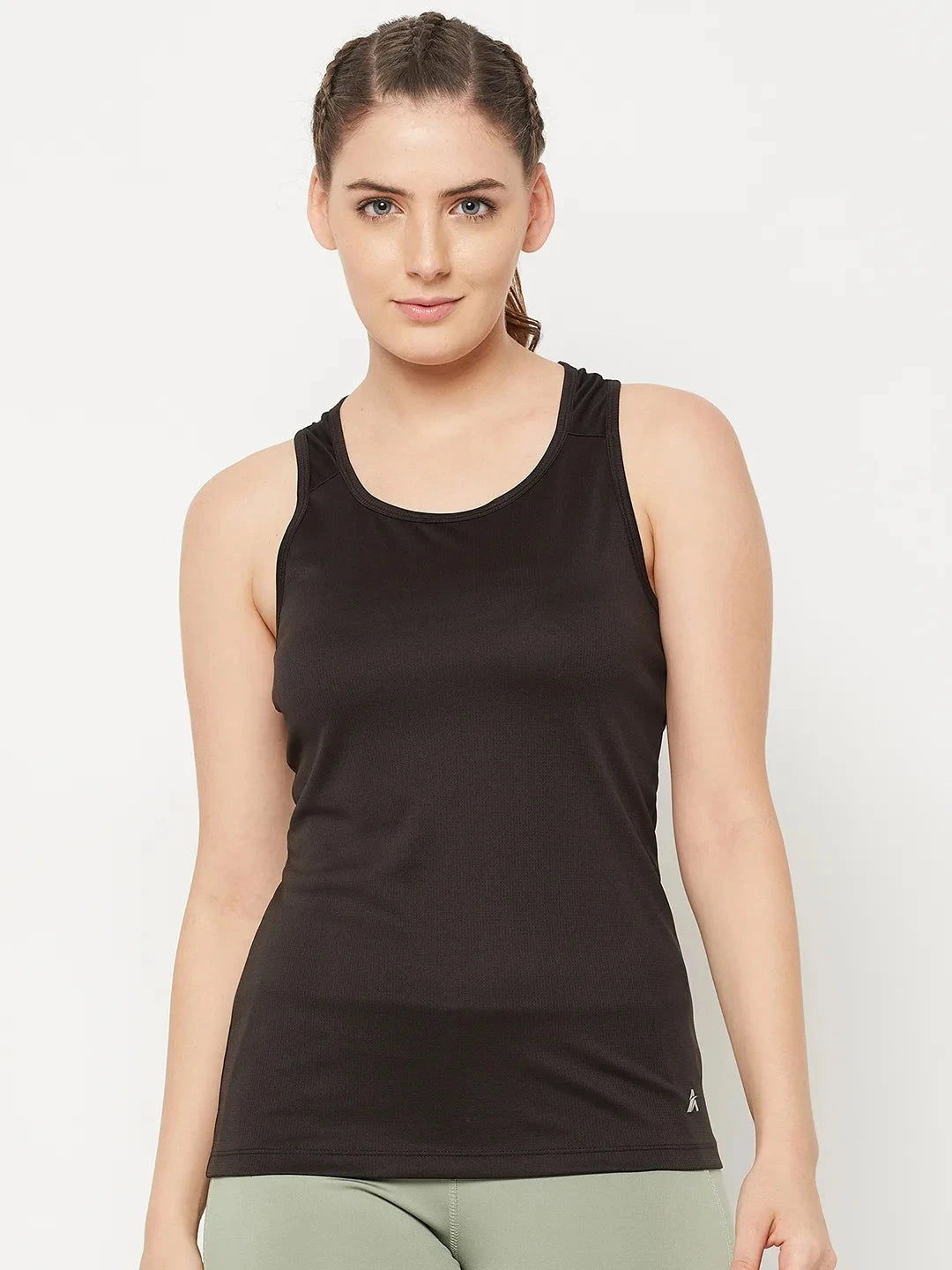 Y-Back Tank Top Black Athlisis Sports