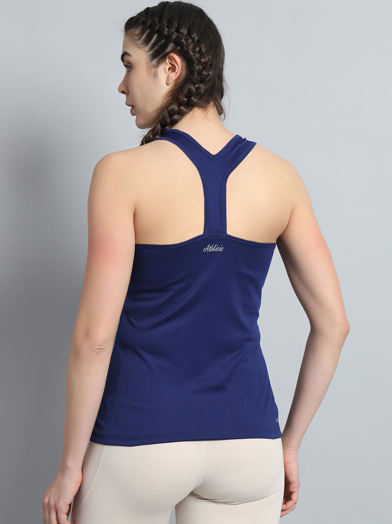 Y-Back Tank Top Navy