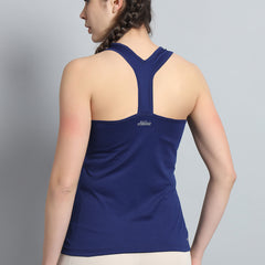 Y-Back Tank Top Navy