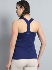 Y-Back Tank Top Navy