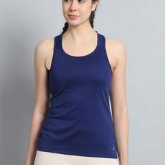 Y-Back Tank Top Navy