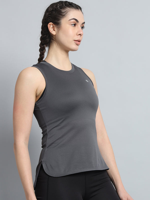Lunar Shift Tank Top Gray