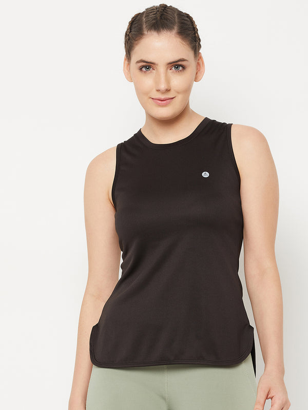 Lunar Shift Tank Top Black