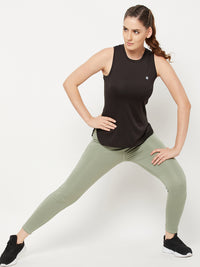 Lunar Shift Tank Top Black
