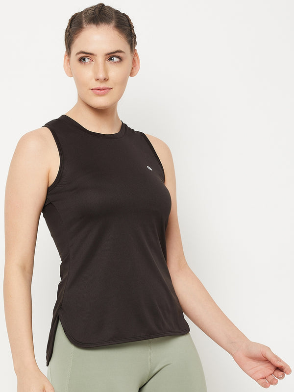 Lunar Shift Tank Top Black