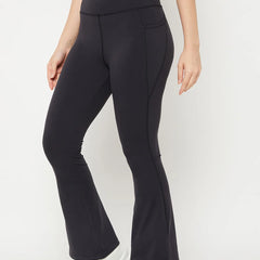 Active Sculpt Flare Pant Black
