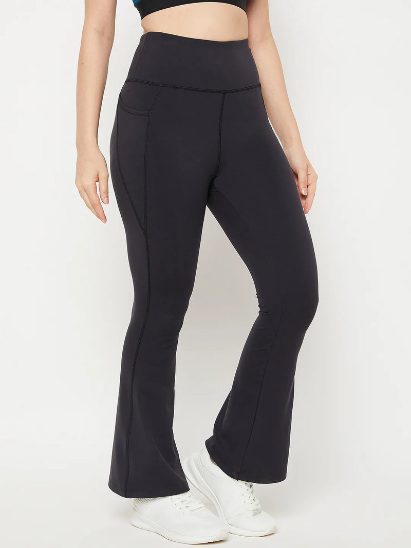 Active Sculpt Flare Pant Black